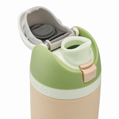 Owala 16oz FreeSip® Water Bottles Kids Beige | 4705-VDWRP